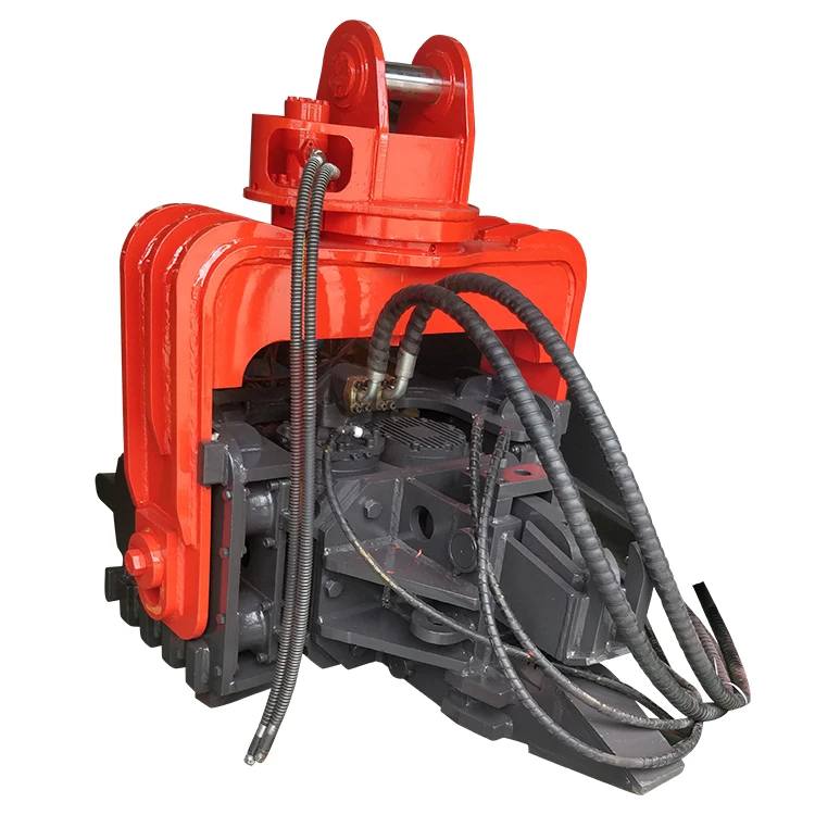 Ground screw machine pile driver excavator photovoltaic pile driver