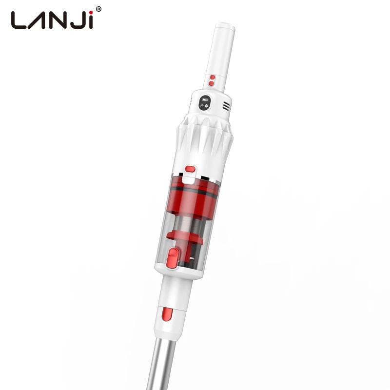 LANJI LJ-GL2001 DC 250W OEM Stick Handheld Cordless Portable Wireless Vacuum Cleaner For Car Home