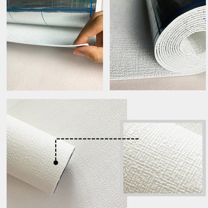 Self Adhesive Roll Package Home Decoration 3d Wallpapers/Wall Coating Fabric Backing Wallpaper