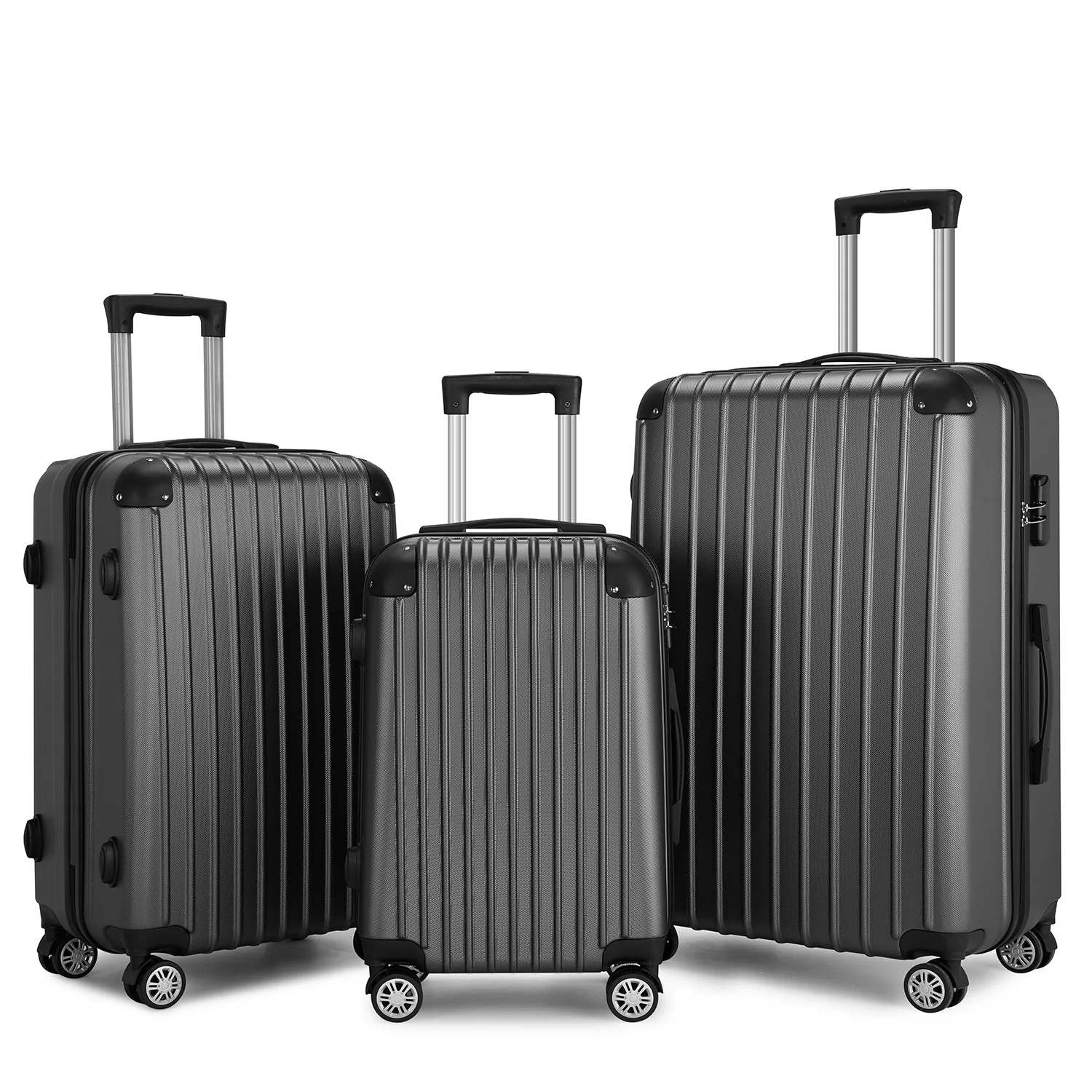 2022 Travel Must-Haves Lightweight Luggage Quality carry on luggage with wheels Suitcases Luggage 3 Pieces Set Wholesale