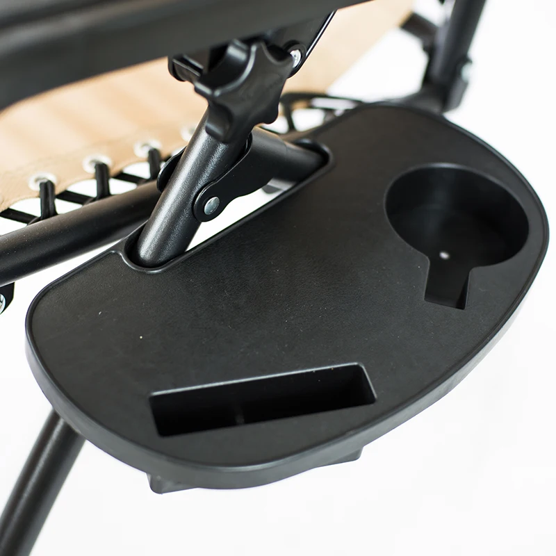 
Zero Gravity Foldable Recliners Chair Set With Cup Holder And Small Table 