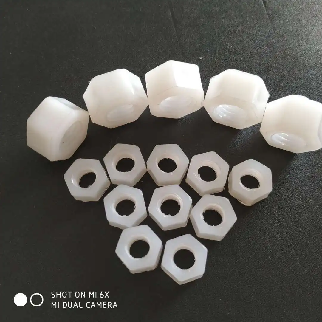 High Quality Plastic Hex Head Nylon Bolt And Nut