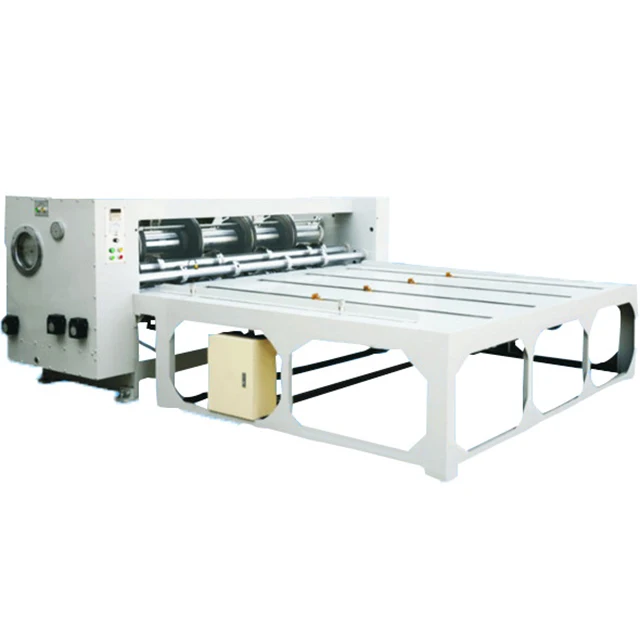 High Quality Semi Auto Carton Rotary Slotter Machine cardboard rotary slotting slicing