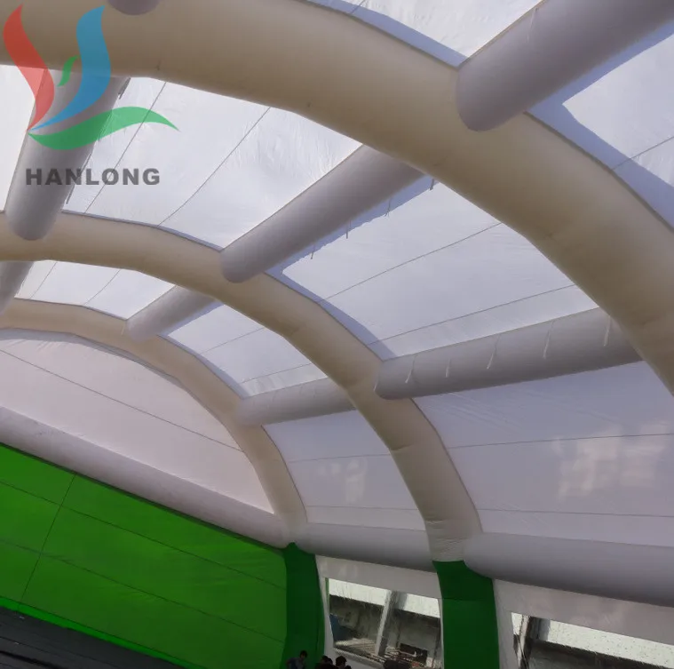 PVC coated Tarpaulin fabric for airtight tent, air-sealed inflatable tent shelter