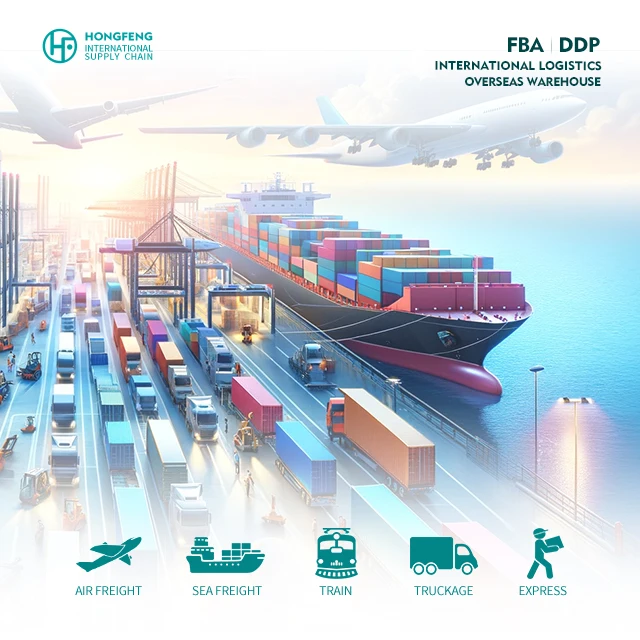 Логистика FBA от двери до Экспресс DDP железнодорожная экспедиторская Доставка из Китая в Великобританию