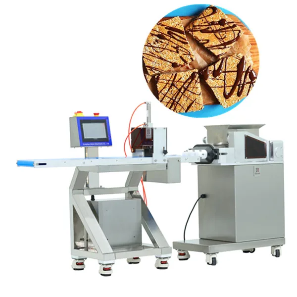 Small size energy bar making machine
