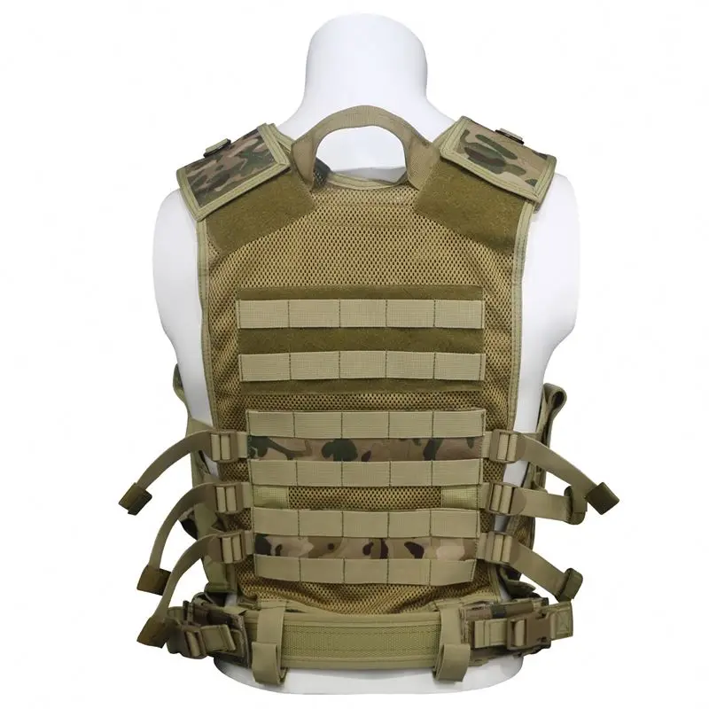Adjustable gilet tactique Molle Plate Carrier gilet tactique Army Training Tactical Vest