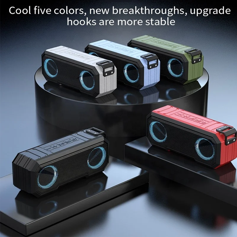 Portable Speaker Wireless Wholesale IPX7 Deep Waterproof Mobile Phone Accessories Car Mini Subwoofer Dj Speaker Box