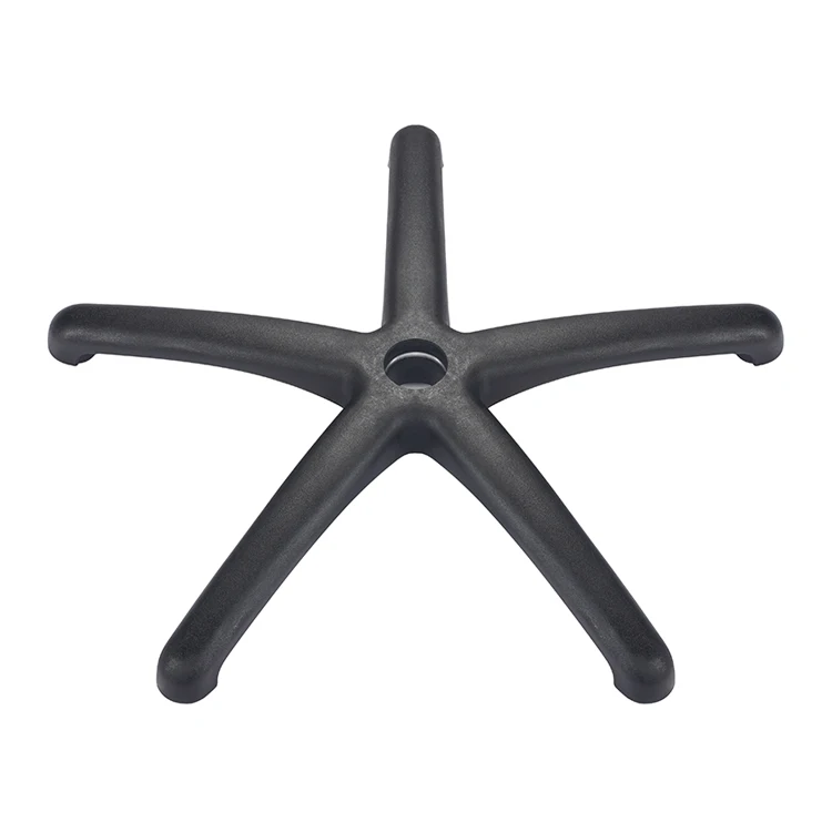 Table Office Chair Base Chair Accessories Spare Parts Five Star Metal Iron Modern Swivel Nylon Base for Chair