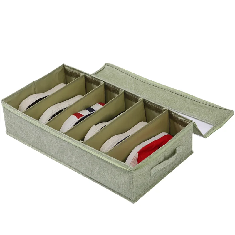 New Design Set of Two Under Bed Shoe Organizer for Closet Storage Shelves Space Saving Shoe