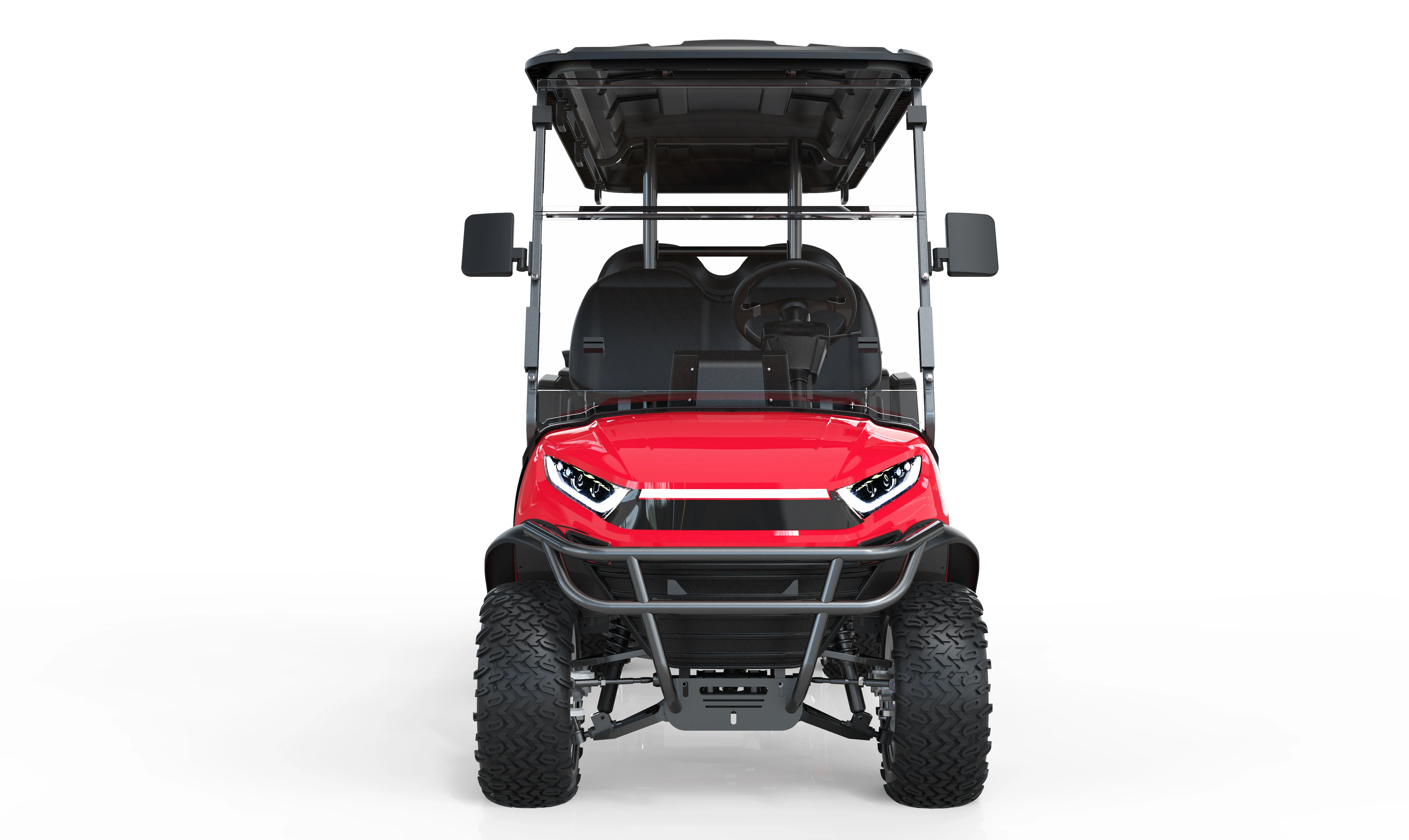 Cheap Golf Cart Lithium battery 6-seater Golf Cart With electric Powered Golf Hunting lifted Cart for Sightseeing