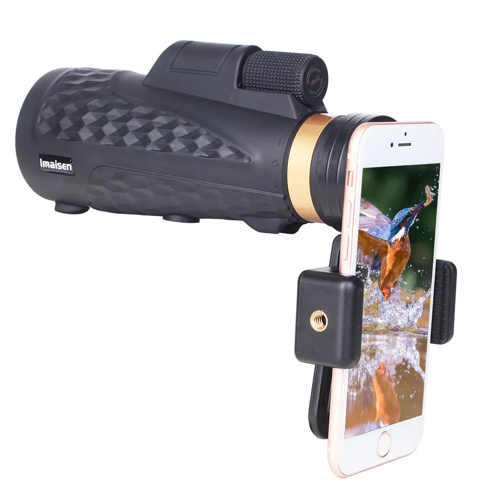 Hot Sale New monocular telescope 12x50 12x60 18x62 HD BAK4 High Power Waterproof  Telescope Monocular for Hiking Camping Sports