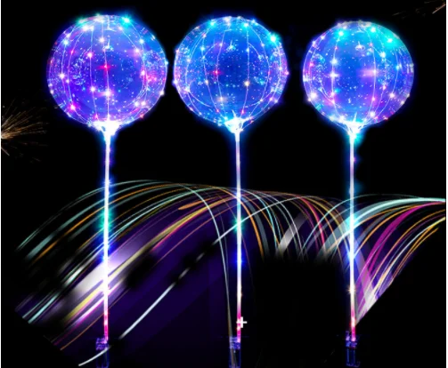 Display  Bobo Balloon Wholesale Led Light Up Balloons