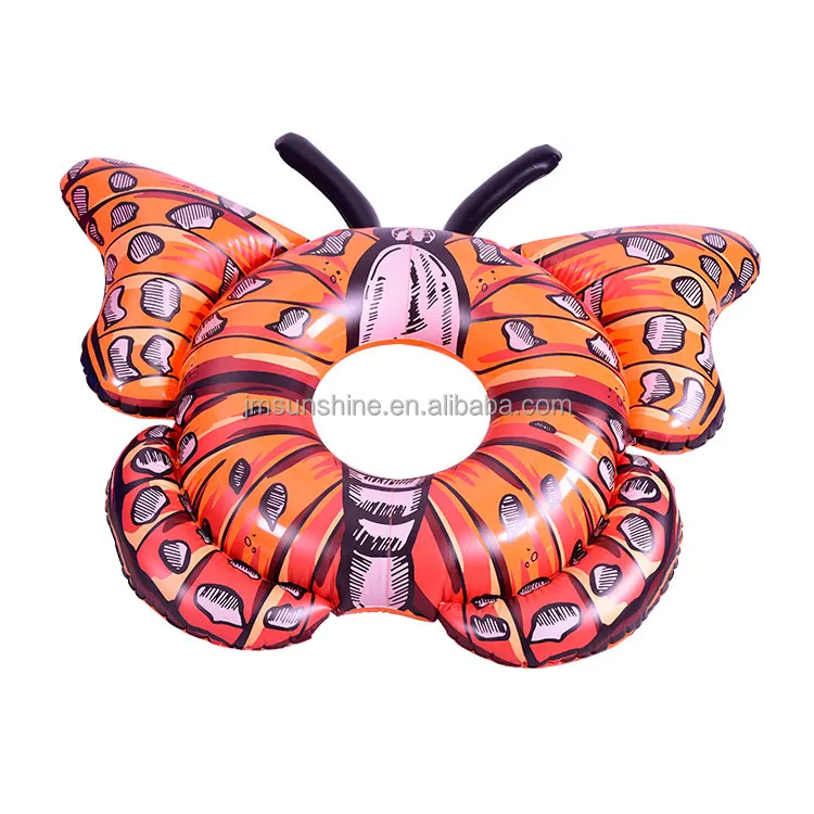 Factory Customization Brown theme swim body ring swimming rings  inflatable pontoons tube