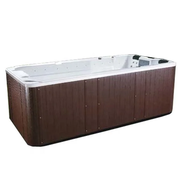 Self cleaning Hydro massage 4 Meters Swim Spa with Exercise Equipment
