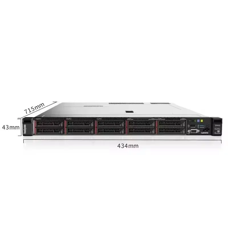Original Thinksystem SR630 V3 SR650SR630v2 SR650v2 Computer 1U Rack Server