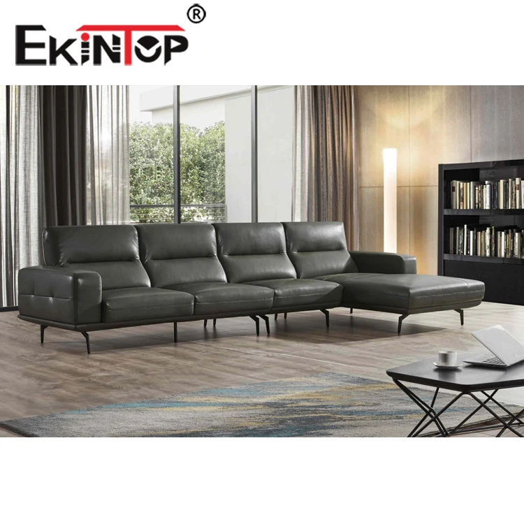 Ekintop new design hot sale 9 seater sofa set furniture leather