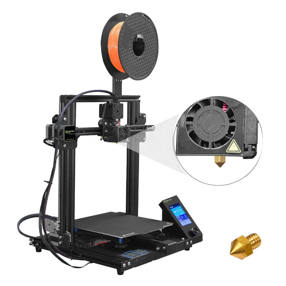 
2020 Customized machining aluminum stainless steel metal extrud 3d printer parts 