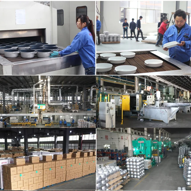 BESCO OEM New classic series Cast aluminium machine make frying pan aluminum Bottom with engraved logo