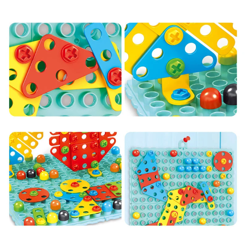 Kids 6 in 1 Intellect Logic Puzzle Game Wall Hanging Educational toys Interactive Improve Concentration Puzzle Games Toys