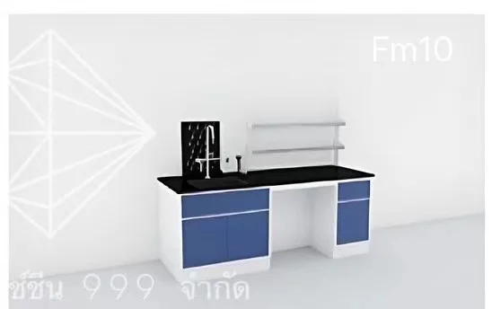School Laboratory Table Resign Board Top Metal Lab Desk Design Lab Table for Students Dental Experiment Desk