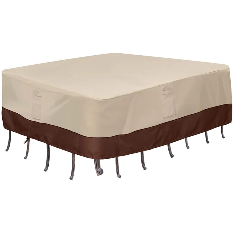 Hot sale outdoor garden sofa set furniture waterproof cover patio dust oxford fabric UV resistant durable covers