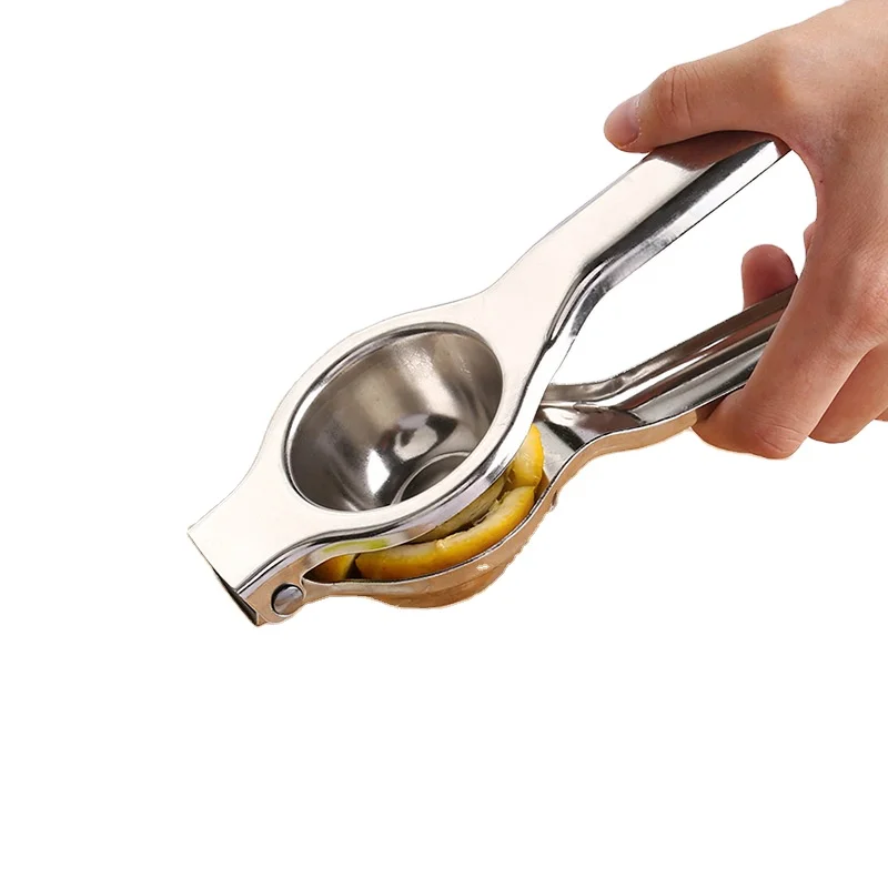 Hot sell Stainless Steel Kitchen Tools Manual Orange Citrus Lemon Fruit Pomegranate Handheld Press Lime Juicer Squeezer