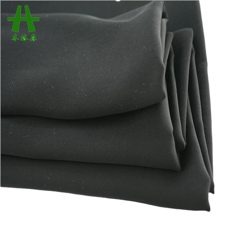 Mulinsen текстиль горячая Распродажа тканый 100% полиэстер Jet Black Abaya Nida