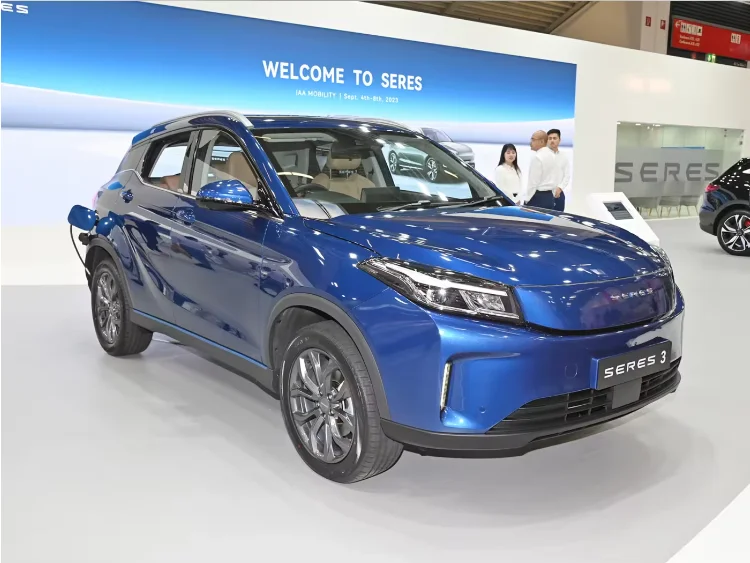 Сертификат SERES 3 ECE & E 2024 европейского стандарта зарядки китайский бренд полностью электрический автомобиль компактный внедорожник
