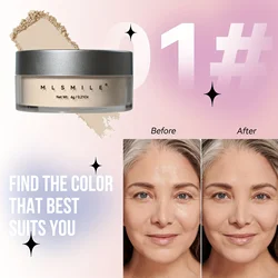 Оптовая продажа, легкая водонепроницаемая Водонепроницаемая полупрозрачная рассыпчатая пудра