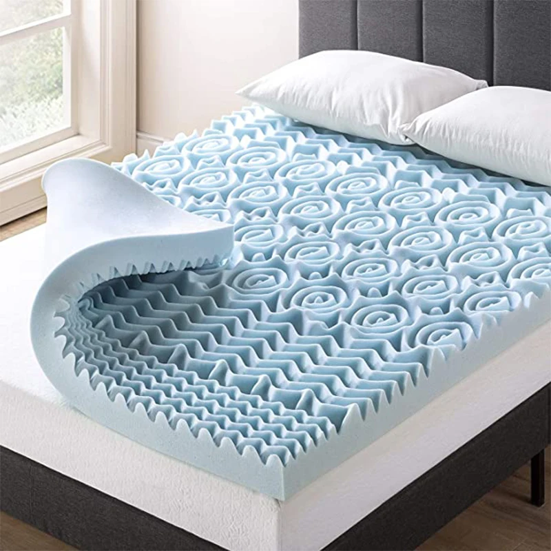 Super Supportive King Size Comfortable Orthopedic Foldable TPE Gel Mattress Cooling Honeycomb Bed Gel Mattress
