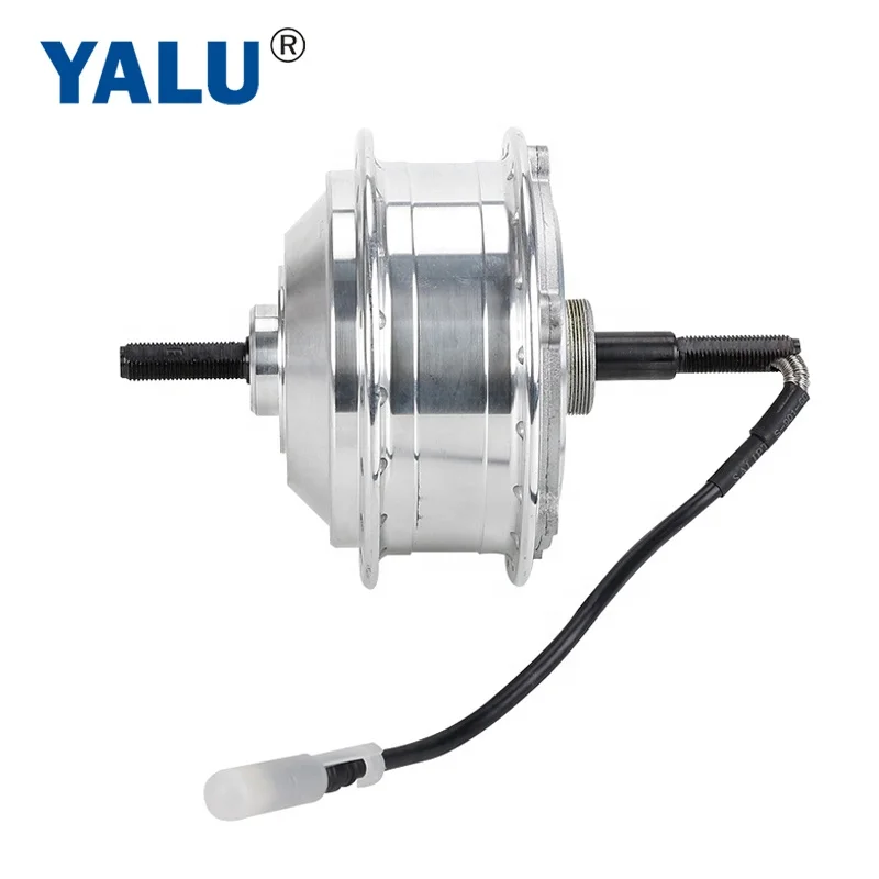 YALU MOTOR Electric Bicycle Conversion Kit 36V 250W Disc Brake Rear Drive Brushless Hub Wheel DC Motor