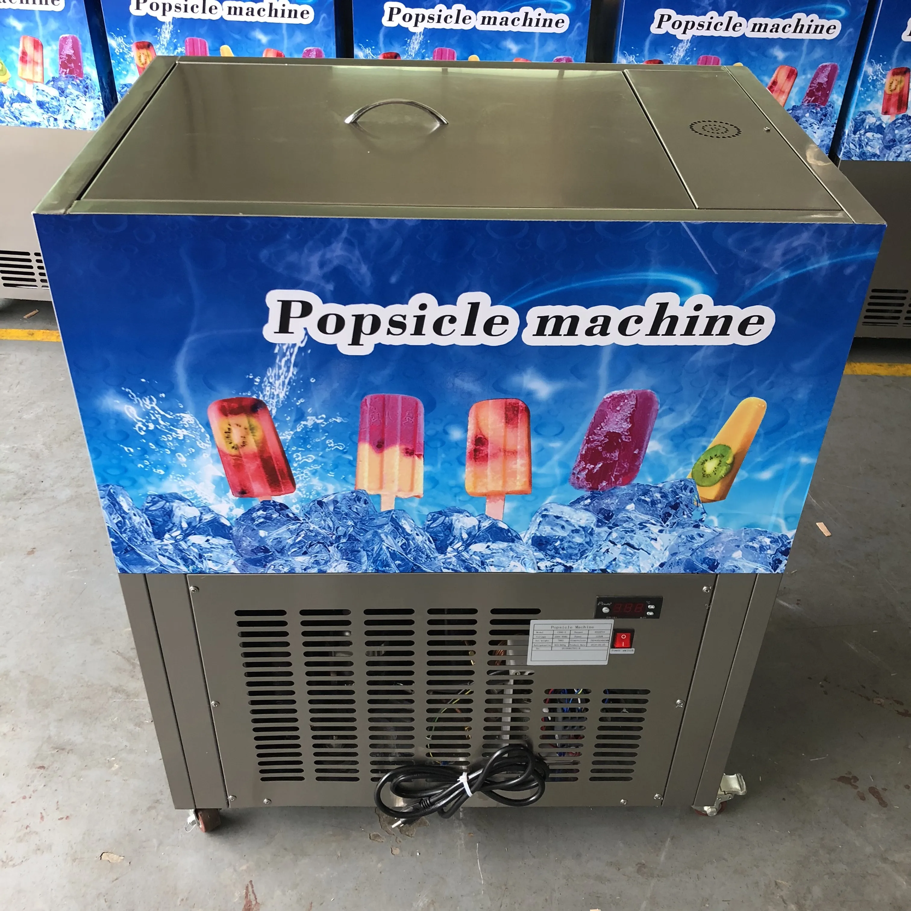Big production ice lolly commercial popsicle