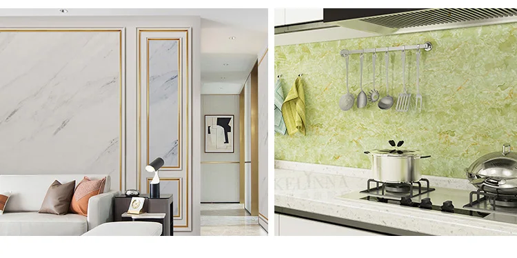 pvc sheet marble sticker