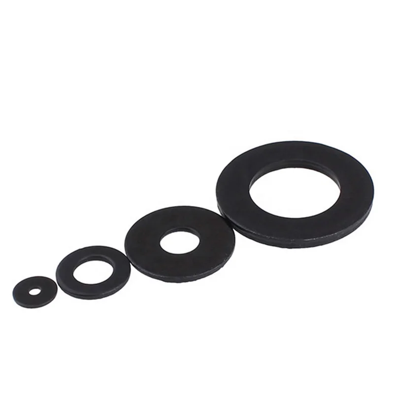 DIN125 Black Oxide M10  Carbon Steel Metal Flat Washer