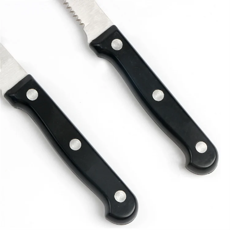 Full handle design LiBL plastic handle steak knife