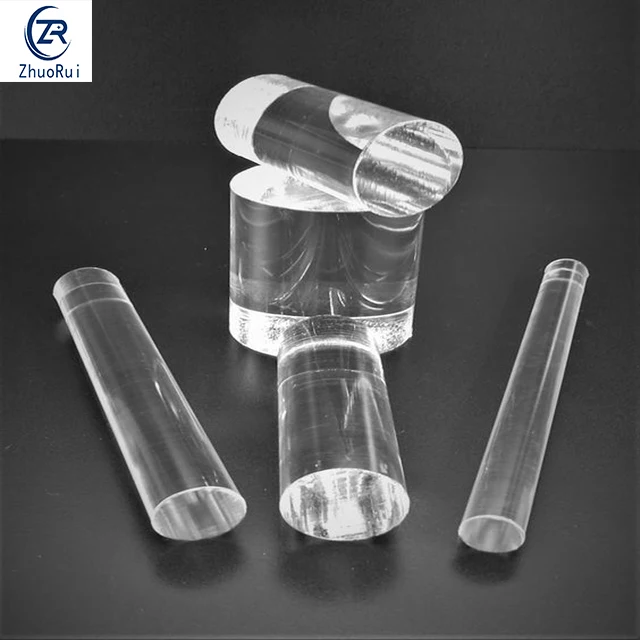 Custom Many Size cnc machined transparent acrylic rod tube acryl clear   Extruded Clear colorful Transparent Acrylic Pipe