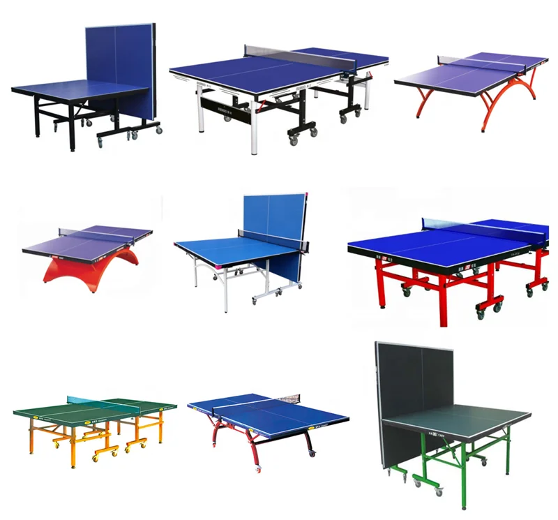 Indoor 25mm MDF rainbow table de tennis table luxury pingpong table