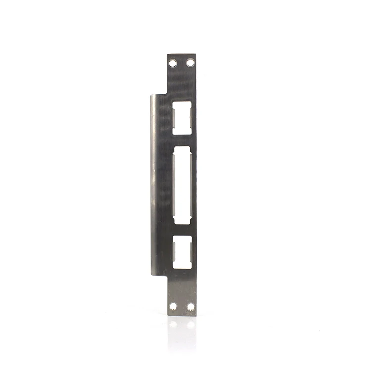 Hardware wholesale Entry Security Stainless Steel Latch Strike plate