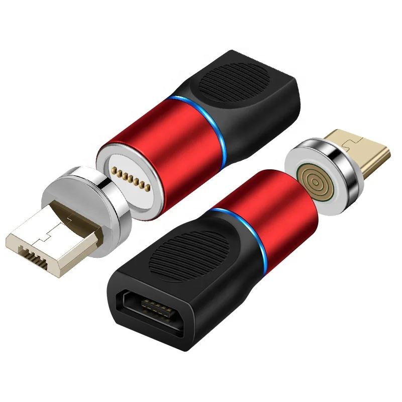 
 3 в 1Micro Plug Немагнитный на магнитный Круглый Магнитный кабель конвертер  