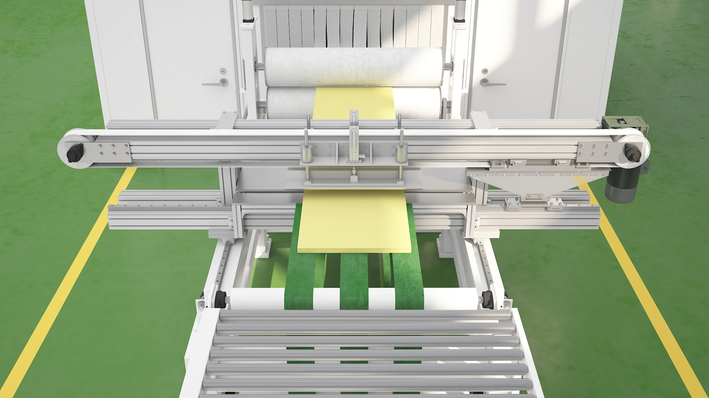 Fully automatic xps extruded board machine, building material manufacturing machine, FS85T-250C model