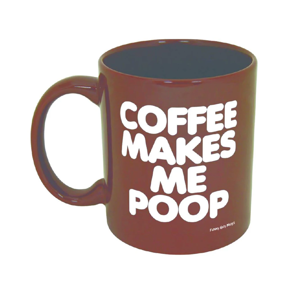 New High quality customized 12.8oz funny ceramic coffee mug brown coffee mugs luxury ceramic