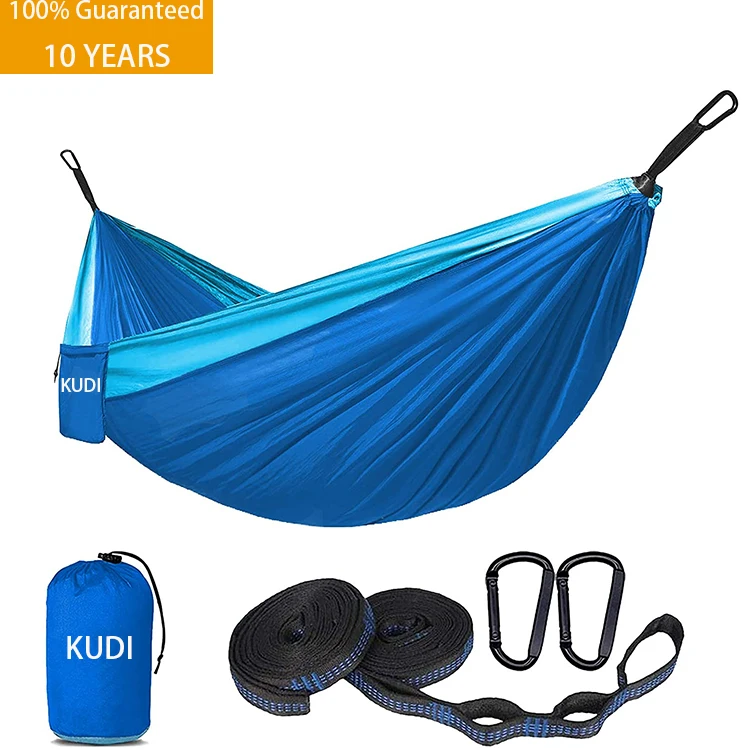 
OEM/ODM 210T/70D Parachute Nylon Outdoor Camping Hammock 