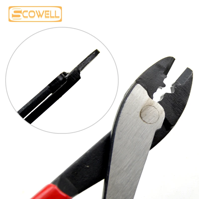 Professional Crimping Tools Electrical Crimp Pliers Diagonal Side Cutting Nipper Tweezers