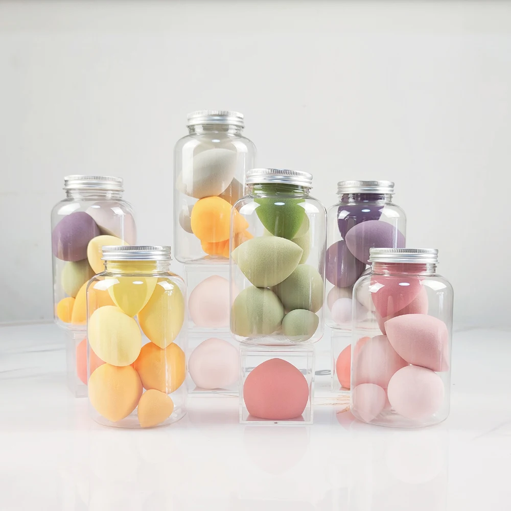 Custom Marshmallow Customized Beauty Peach Shape Latex Free Makeup No Latex Blender Sponge Boxes Soft Creative Makeup Sponge