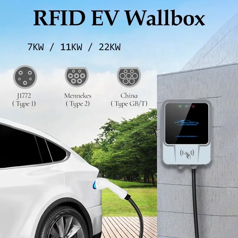 DIBOEV 7 4 кВт EV умные электрические автомобильные зарядные станции цена домашнее зарядное устройство AC с DLB RFID Wifi