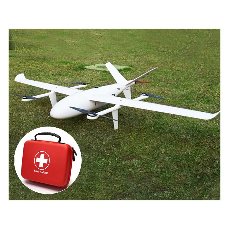 FOXTECH AYK-350 с неподвижным крылом Бла (беспилотный летательный аппарат наблюдения длинный Диапазон отображения доставки Дрон VTOL