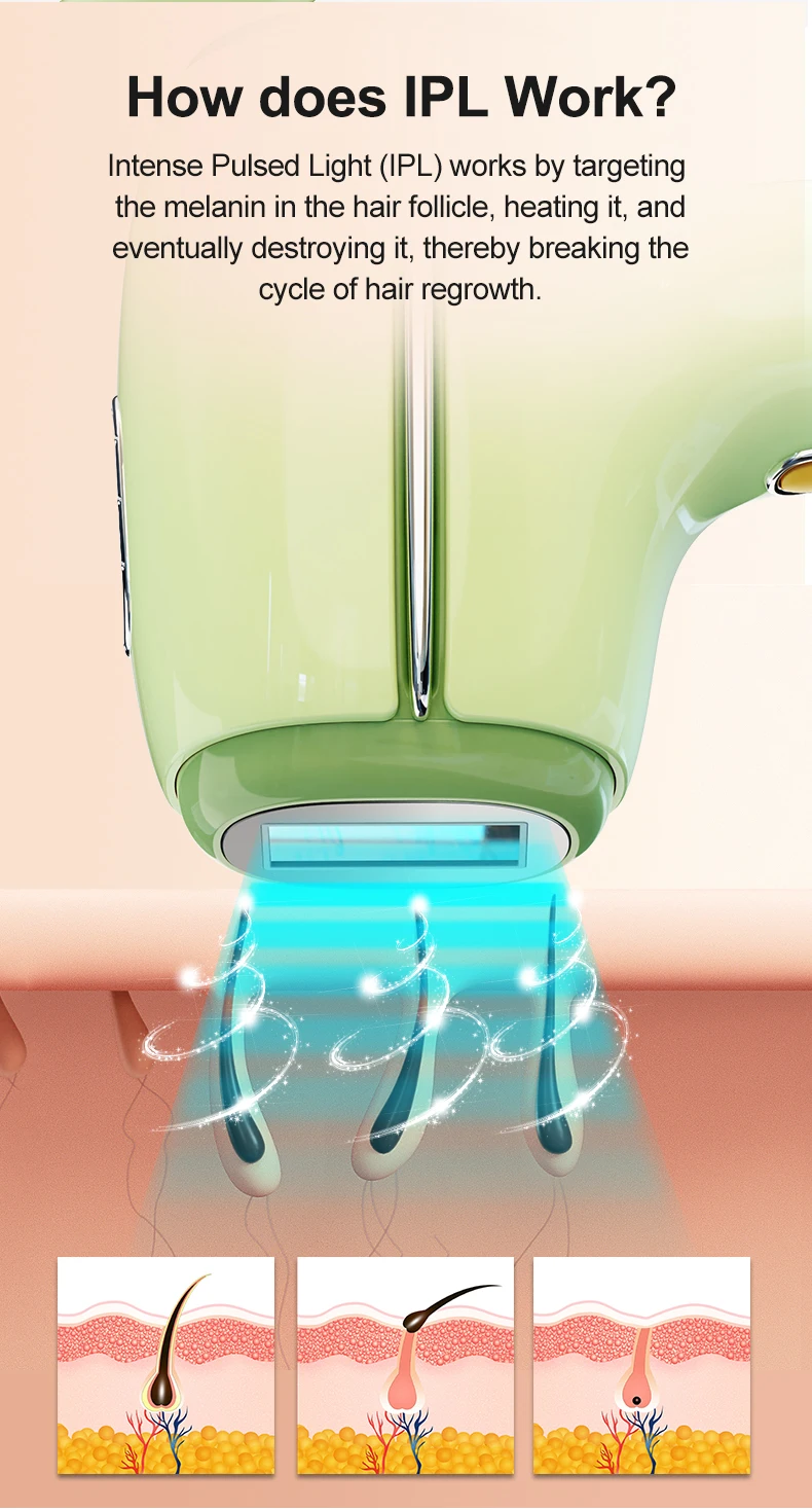 Lescolton High efficiency IPL Skin Rejuvenation laser filter color touch screen IPL machine hair removal Laser machine