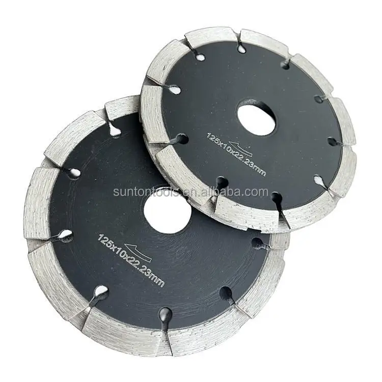 USA  125mm  5inch sandwich double diamond tuck point blade for cutting concrete