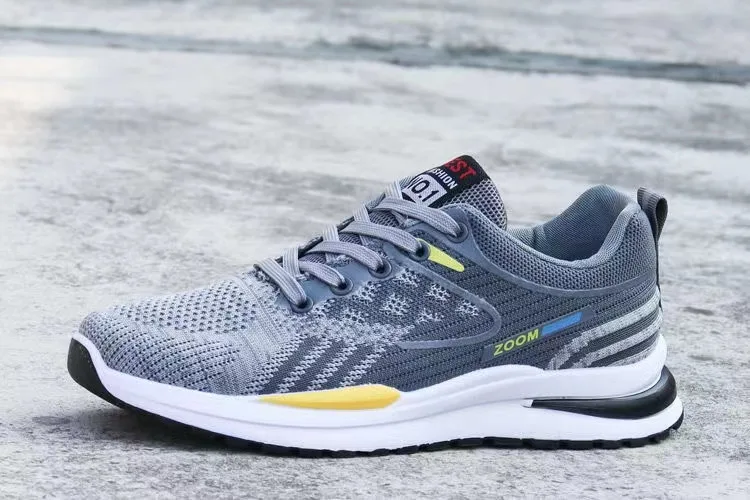 Wholesale semi shoes fly knit upper shoes capelladas para calzado sports shoes upper knitted upper material for sneakers upper